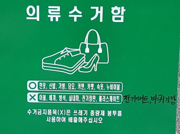 韓国アパートのゴミ処理(新システム)