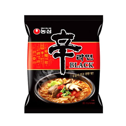 辛ラーメンブラック<br />(신라면 블랙/シンラミョンブルレッ) 辛ラーメンブラック<br />(신라면 블랙/シンラミョンブルレッ)