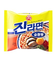 ジンラーメン(진라면/チンラミョン)<br />甘口/순한맛