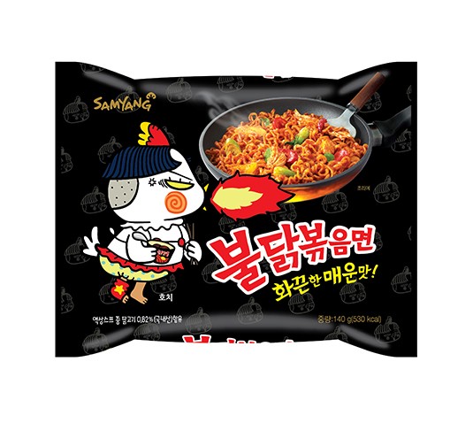 ブルダック炒め麺<br />(불닭볶음면/ブルダックポックンミョン) ブルダック炒め麺<br />(불닭볶음면/ブルダックポックンミョン)