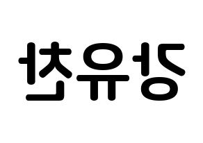 KPOP A.C.E(에이스、エース) 찬 (カン・ユチャン, チャン) k-pop アイドル名前　ボード 言葉 左右反転
