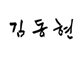 KPOP AB6IX(에이비식스、エイビーシックス) 동현 (キム・ドンヒョン, ドンヒョン) 応援ボード、うちわ無料型紙、応援グッズ 通常