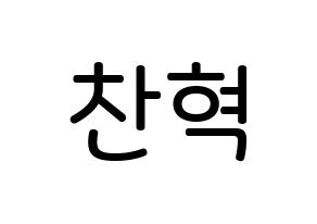 KPOP AKMU(악동뮤지션、アクドンミュージシャン) 이찬혁 (イ・チャンヒョク, イ・チャンヒョク) 無料サイン会用、イベント会用応援ボード型紙 通常