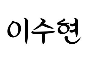 KPOP AKMU(악동뮤지션、アクドンミュージシャン) 이수현 (イ・スヒョン) k-pop 応援ボード メッセージ 型紙 通常