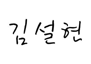 KPOP AOA(에이오에이、エイオーエイ) 설현 (キム・ソリョン, ソリョン) k-pop アイドル名前　ボード 言葉 通常