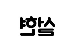 KPOP AOA(에이오에이、エイオーエイ) 설현 (キム・ソリョン, ソリョン) 応援ボード、うちわ無料型紙、応援グッズ 左右反転