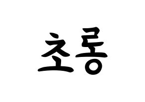 KPOP Apink(에이핑크、エーピンク) 박초롱 (パク・チョロン, パク・チョロン) k-pop アイドル名前　ボード 言葉 通常