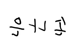 KPOP Apink(에이핑크、エーピンク) 손나은 (ソン・ナウン, ソン・ナウン) k-pop アイドル名前　ボード 言葉 左右反転