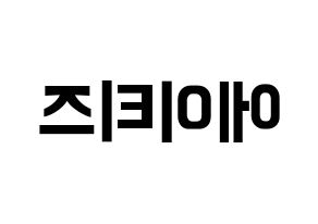 KPOP ATEEZ(에이티즈、エイティーズ) k-pop ファンサ ボード 型紙 左右反転