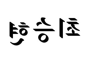 KPOP BIGBANG(빅뱅、ビッグバン) 탑 (T.O.P) 応援ボード ハングル 型紙  左右反転