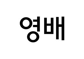 KPOP BIGBANG(빅뱅、ビッグバン) 태양 (トン・ヨンベ, SOL) 無料サイン会用、イベント会用応援ボード型紙 通常