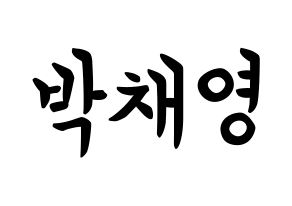 KPOP Black Pink(블랙핑크、ブラックピンク) 로제 (パク・チェヨン, ロゼ) k-pop アイドル名前　ボード 言葉 通常