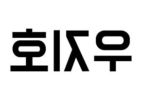 KPOP Block B(블락비、ブロックビー) 지코 (ジコ) 名前 応援ボード 作り方 左右反転