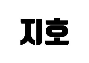 KPOP Block B(블락비、ブロックビー) 지코 (ジコ) コンサート用　応援ボード・うちわ　韓国語/ハングル文字型紙 通常