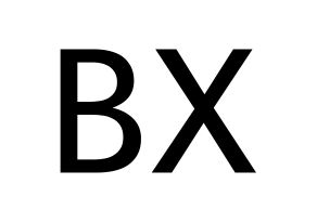 KPOP CIX(씨아이엑스、シーアイエックス) BX (イ・ビョンゴン, BX) 無料サイン会用、イベント会用応援ボード型紙 通常