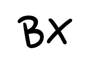 KPOP CIX(씨아이엑스、シーアイエックス) BX (BX) 応援ボード ハングル 型紙  通常