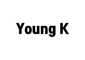 KPOP DAY6(데이식스、デイシックス) Young K (ヨンケイ) コンサート用　応援ボード・うちわ　韓国語/ハングル文字型紙 通常