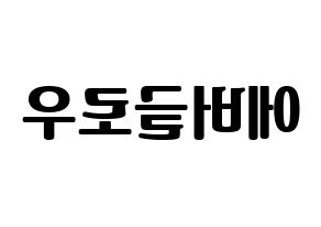 Kpop歌手 Everglow 에버글로우 エバーグロー 応援ボード型紙 うちわ型紙 韓国語 ハングル文字