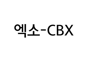 無料 KPOP EXO-CBX(엑소-CBX、エクソ-CBX) 無料応援ボード屋さん 通常