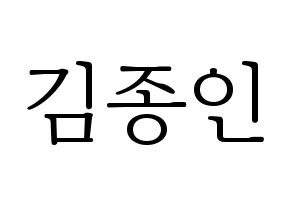 KPOP EXO(엑소、エクソ) 카이 (カイ) 応援ボード・うちわ　韓国語/ハングル文字型紙 通常
