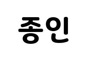 KPOP EXO(엑소、エクソ) 카이 (カイ) 応援ボード・うちわ　韓国語/ハングル文字型紙 通常