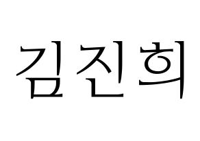 KPOP FIESTAR(피에스타、ピエスタ) 재이 (ジェイ) 応援ボード・うちわ　韓国語/ハングル文字型紙 通常