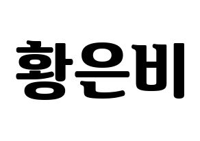 KPOP GFRIEND(여자친구、ジーフレンド) 신비 (シンビ) コンサート用　応援ボード・うちわ　韓国語/ハングル文字型紙 通常