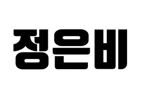 KPOP GFRIEND(여자친구、ジーフレンド) 은하 (ウナ) コンサート用　応援ボード・うちわ　韓国語/ハングル文字型紙 通常