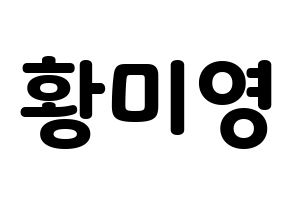 KPOP Girls' Generation(소녀시대、少女時代) 티파니 (ティファニー) 応援ボード・うちわ　韓国語/ハングル文字型紙 通常
