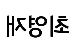 KPOP GOT7(갓세븐、ガットセブン) 영재 (ヨンジェ) k-pop アイドル名前 ファンサボード 型紙 左右反転
