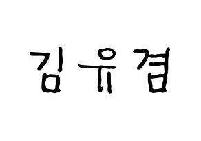 KPOP GOT7(갓세븐、ガットセブン) 유겸  (ユギョム) k-pop アイドル名前 ファンサボード 型紙 通常