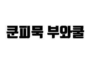 KPOP GOT7(갓세븐、ガットセブン) 뱀뱀 (ベンベン) コンサート用　応援ボード・うちわ　韓国語/ハングル文字型紙 通常