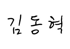 KPOP iKON(아이콘、アイコン) 김동혁 (キム・ドンヒョク, DK) k-pop アイドル名前　ボード 言葉 通常