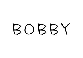 KPOP iKON(아이콘、アイコン) BOBBY (キム・ジウォン, BOBBY) 無料サイン会用、イベント会用応援ボード型紙 通常
