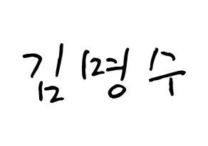 KPOP INFINITE(인피니트、インフィニット) 엘 (キム・ミョンス, エル) k-pop アイドル名前　ボード 言葉 通常