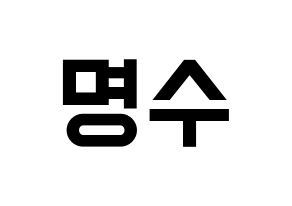 KPOP INFINITE(인피니트、インフィニット) 엘 (エル) 名前 応援ボード 作り方 通常