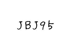 KPOP JBJ95(JBJ95、ジェイビージェークオ) k-pop ファンサ ボード 型紙 通常