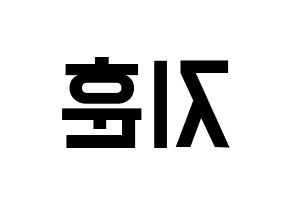 KPOP KNK(크나큰、クナクン) 김지훈 (ジフン) 名前 応援ボード 作り方 左右反転