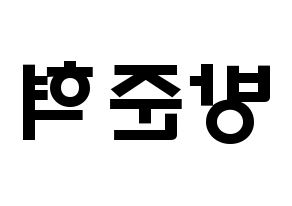 KPOP MCND(엠씨엔디、エムシーエヌディー) 윈 (バン・ジュニョク, ウィン) 応援ボード、うちわ無料型紙、応援グッズ 左右反転