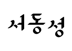 KPOP N.Flying(엔플라잉、エヌフライング) 서동성 (ドンソン) 応援ボード ハングル 型紙  通常