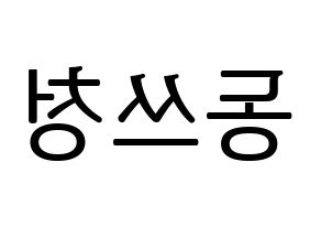 KPOP NCT(엔씨티、エヌシーティー) 윈윈 (ウィンウィン) プリント用応援ボード型紙、うちわ型紙　韓国語/ハングル文字型紙 左右反転
