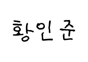 KPOP NCT(엔씨티、エヌシーティー) 런쥔 (ロンジュン) k-pop アイドル名前 ファンサボード 型紙 通常