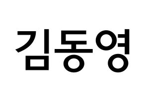 KPOP NCT(엔씨티、エヌシーティー) 도영 (キム・ドンヨン, ドヨン) 無料サイン会用、イベント会用応援ボード型紙 通常