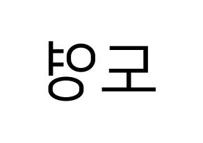 KPOP NCT(엔씨티、エヌシーティー) 도영 (ドヨン) プリント用応援ボード型紙、うちわ型紙　韓国語/ハングル文字型紙 左右反転