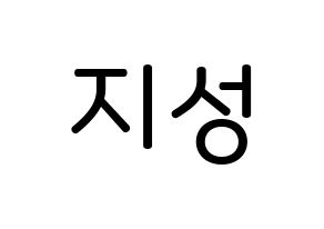 KPOP NCT(엔씨티、エヌシーティー) 지성 (パク・チソン, チソン) 無料サイン会用、イベント会用応援ボード型紙 通常