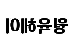 KPOP NCT(엔씨티、エヌシーティー) 루카스 (ルーカス) コンサート用　応援ボード・うちわ　韓国語/ハングル文字型紙 左右反転