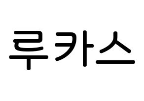 KPOP NCT(엔씨티、エヌシーティー) 루카스 (ウォン・ユッケイ, ルーカス) 無料サイン会用、イベント会用応援ボード型紙 通常