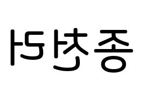 KPOP NCT(엔씨티、エヌシーティー) 천러 (ジョン・チェンラー, チョンロ) 無料サイン会用、イベント会用応援ボード型紙 左右反転