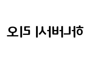 KPOP NiziU(니지유、ニジュー) 리오 (花橋梨緒, 梨緒) k-pop アイドル名前　ボード 言葉 左右反転