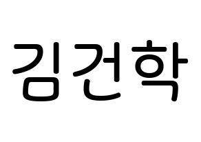 KPOP ONEUS(원어스、ワナス) 이도 (キム･ゴナク, イド) 無料サイン会用、イベント会用応援ボード型紙 通常